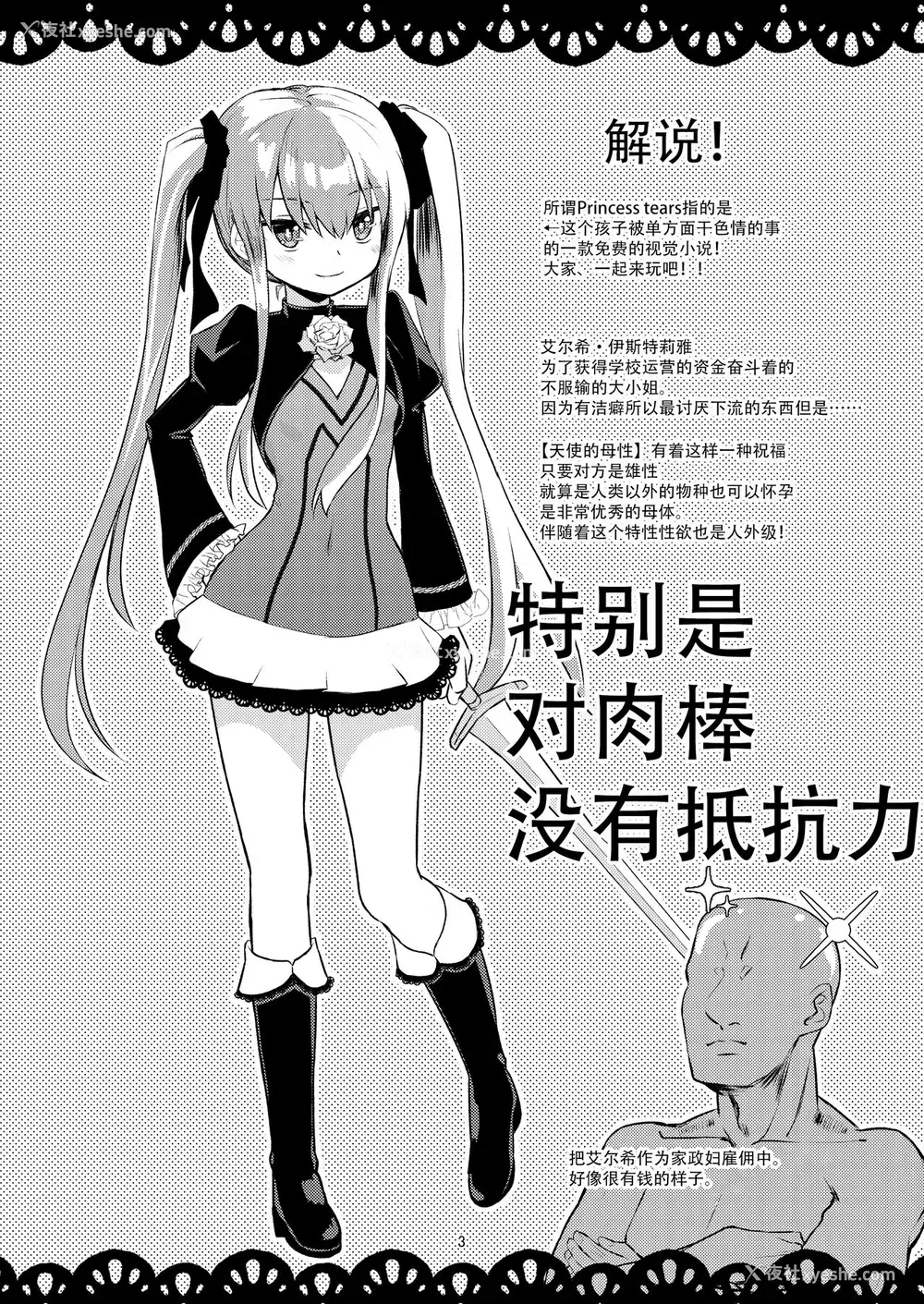 3P - (C94) [crossray (大森诚)] 阳射しの中のエルシー (プリンセスティアーズ)