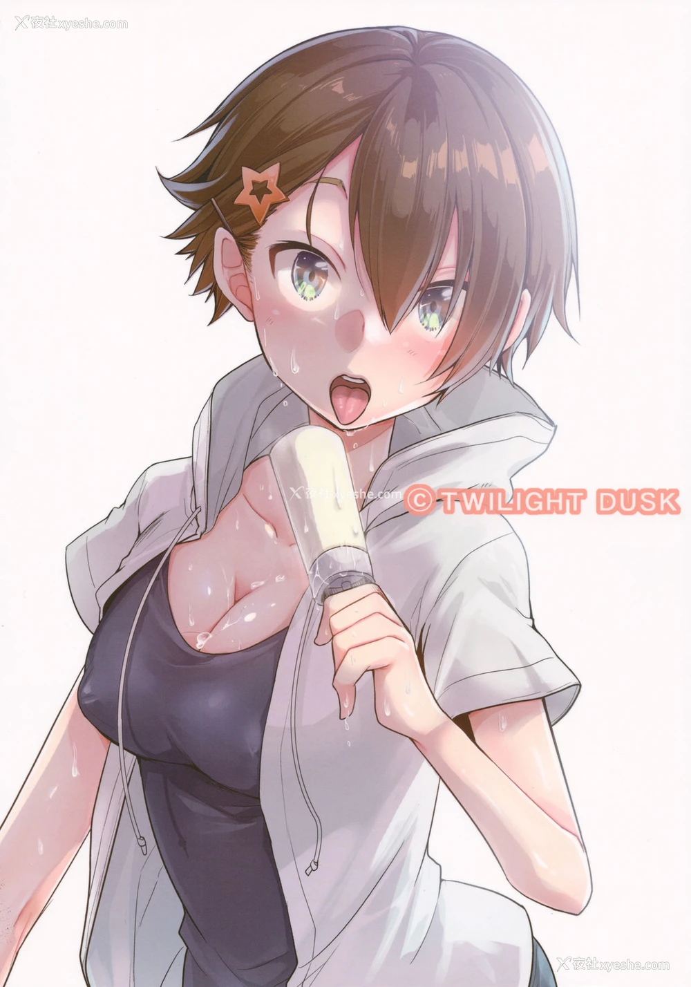 30P - (C94) [TWILIGHT DUSK (蓝夜)] 俺っ娘败北～俺、女の子だったんだ