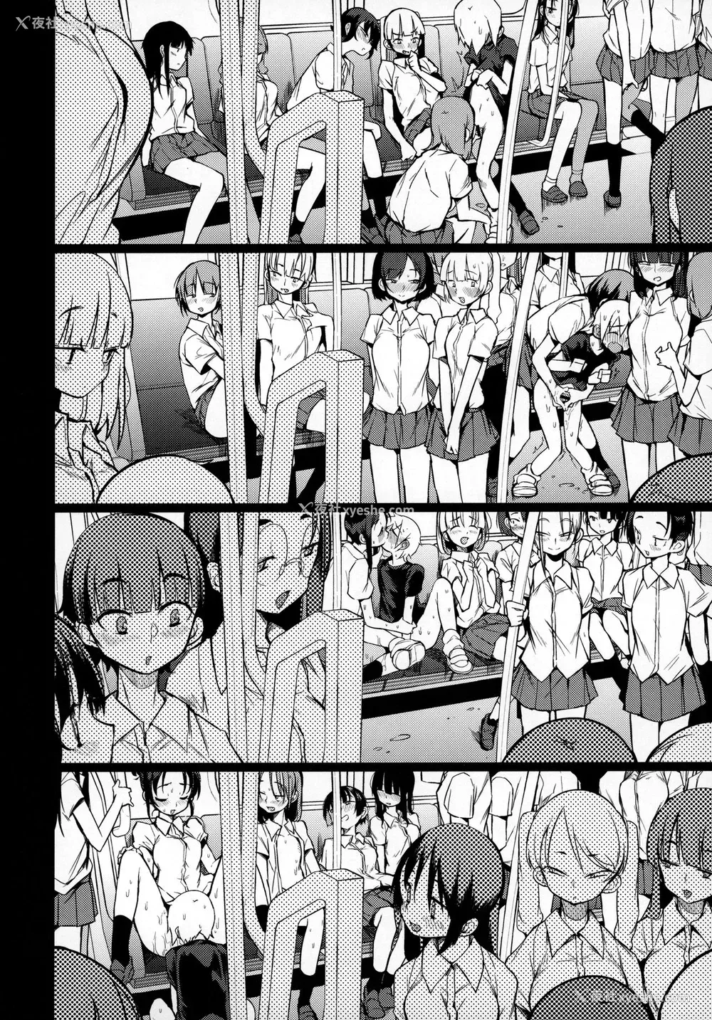 28P - (C97) [Naitou2 (F4U)] ドスケベ女性専用车両に仆 [中国翻訳]