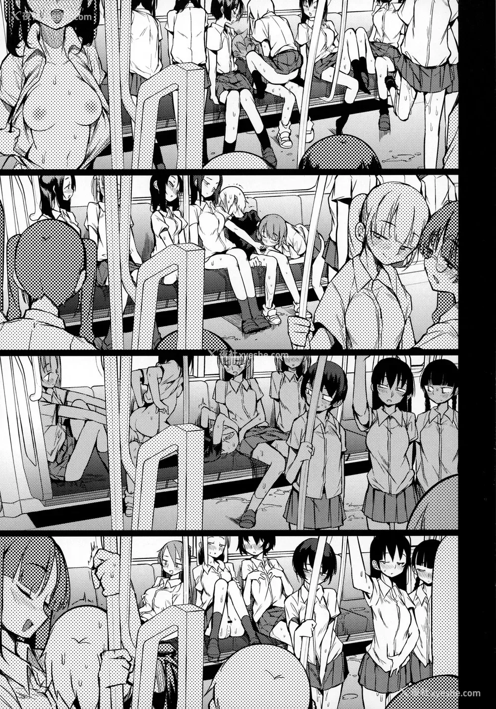 29P - (C97) [Naitou2 (F4U)] ドスケベ女性専用车両に仆 [中国翻訳]