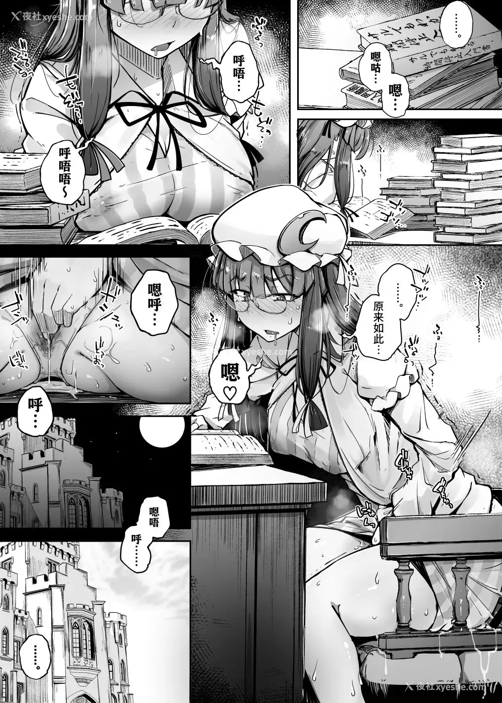 11P - [自家発电処 (flanvia)] 穴とむっつりどすけべだいとしょかん 4 (东方Project) [中国翻訳] [DL版]