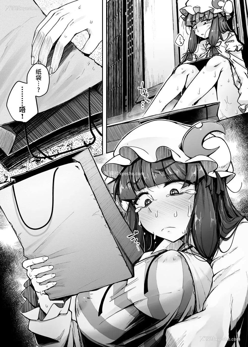 37P - [自家発电処 (flanvia)] 穴とむっつりどすけべだいとしょかん 4 (东方Project) [中国翻訳] [DL版]