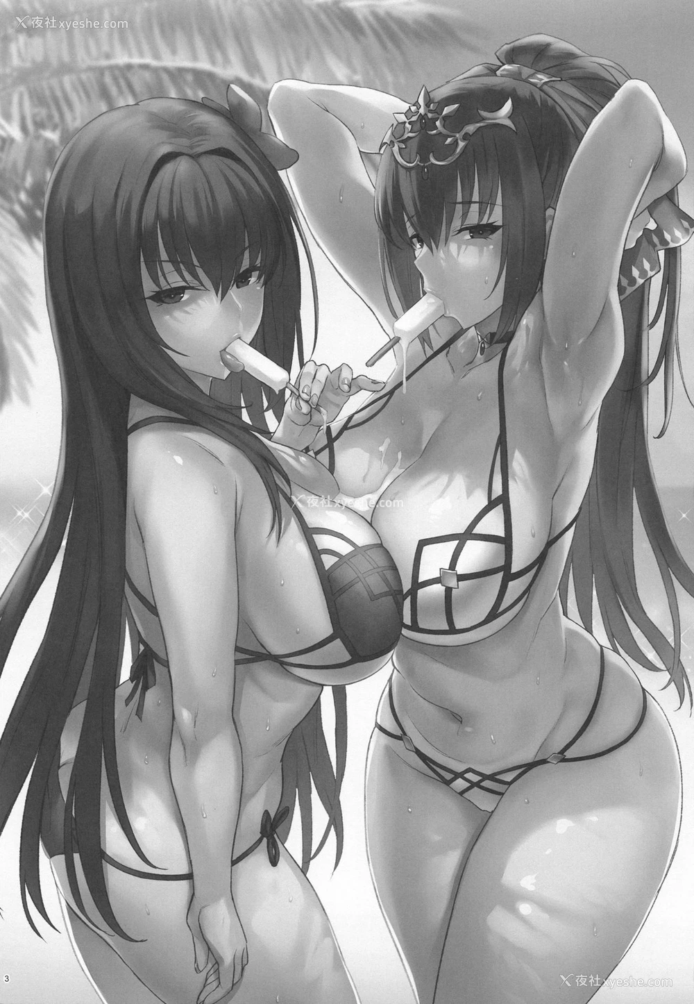 2P - (C96) [COMEX (珍绿)] 暑がりな女王様 (Fate/Grand Order) [中国翻訳]