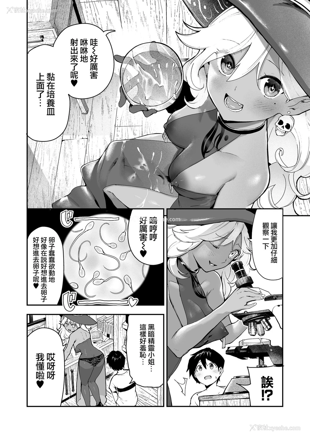 6P - 《ダークエルフの妊活シャーレ》