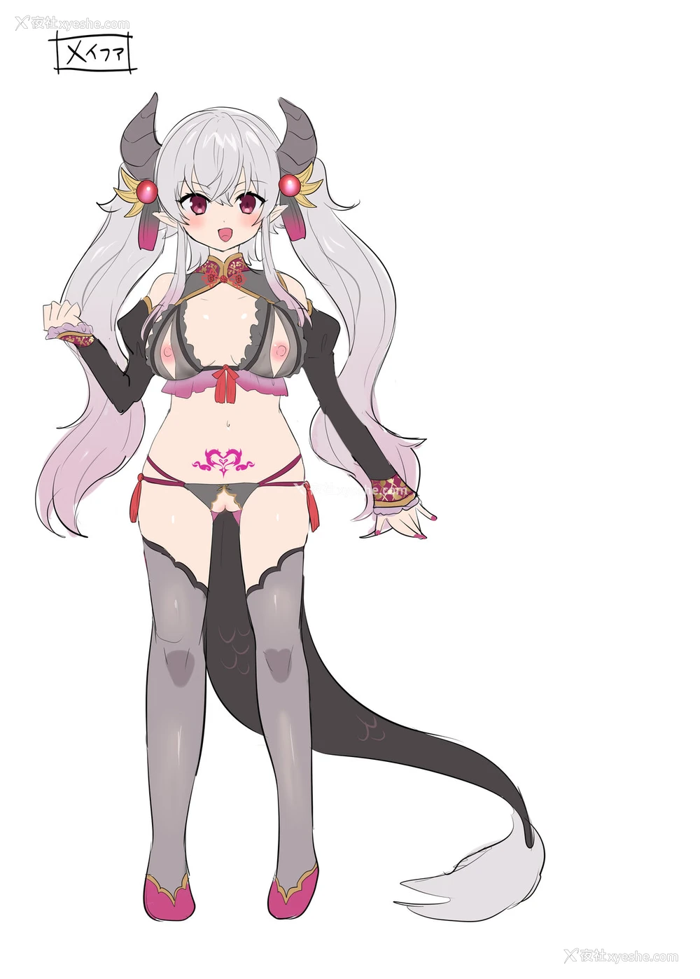 59P - [TSFのF (柊ぽぷら, 四叶チカ)] 勇者悪に堕ちる～龙姫メイファの覚醒