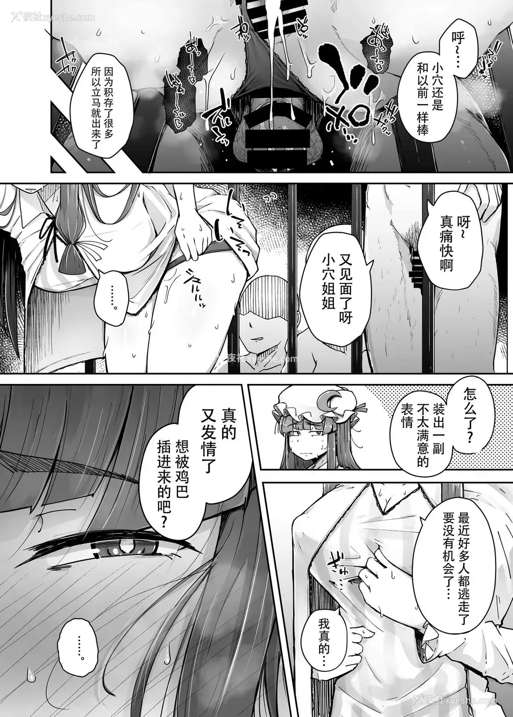 10P - [自家発电処 (flanvia)] 穴とむっつりどすけべだいとしょかん 3 (东方Project) [中国翻訳] [DL版]