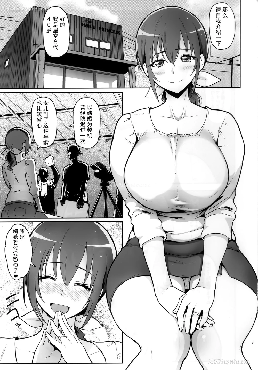 2P - (C88) [メメ屋 (メメ50)] 星空育代40歳再デビュー (スマイルプリキュア!) [中国翻訳]