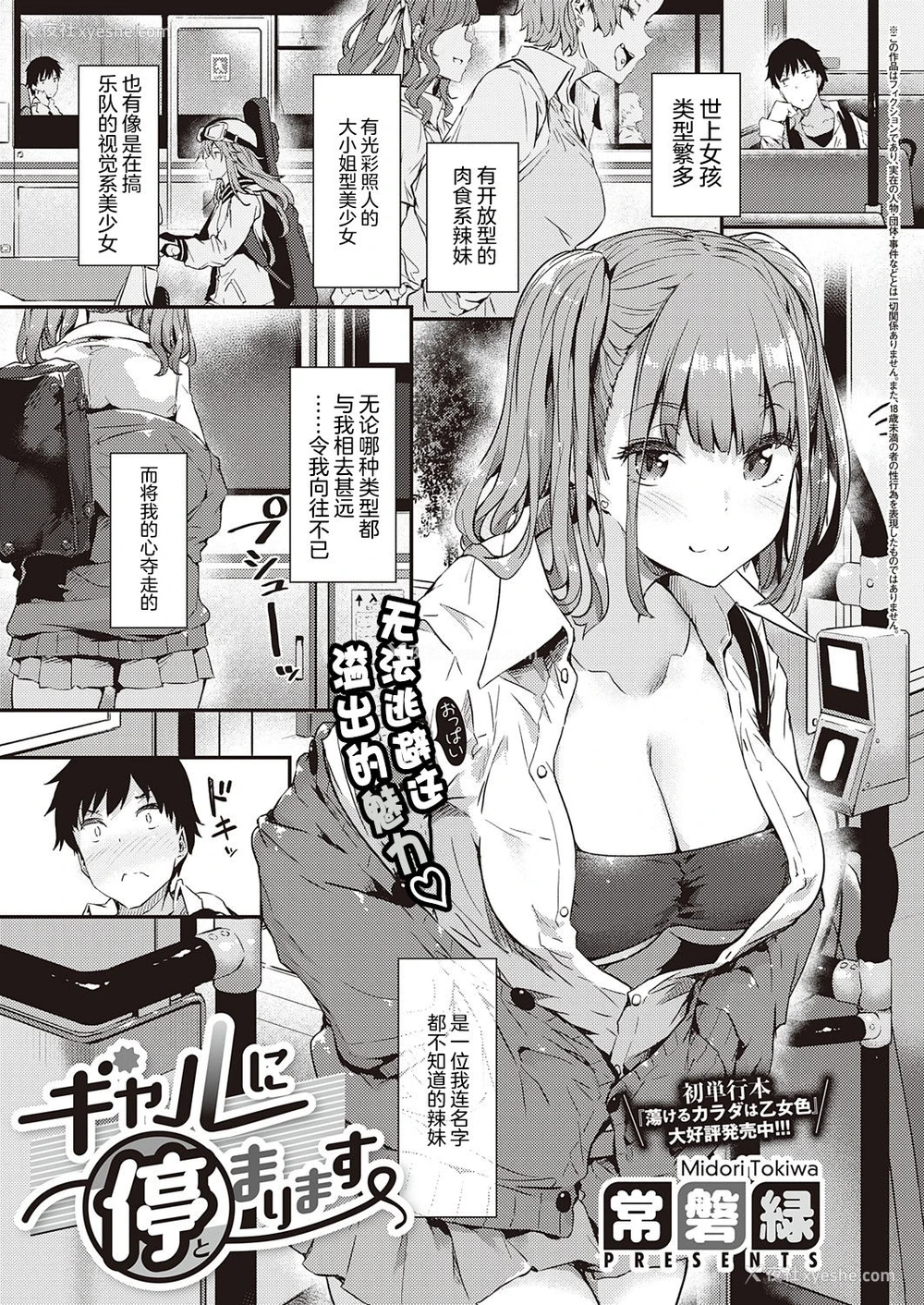 2P - [常磐绿] ギャルに停まります (コミック エグゼ 32)