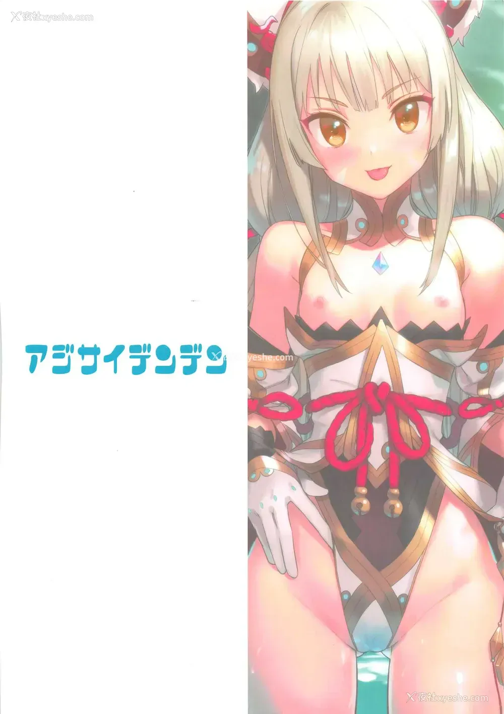 18P - (C97) [アジサイデンデン (川上六角、小鸟游レイ)] ニアのおしりで愈され本 (ゼノブレイド2)