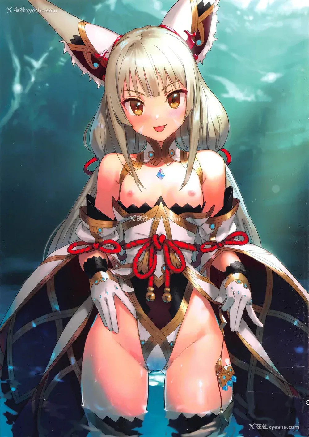2P - (C97) [アジサイデンデン (川上六角、小鸟游レイ)] ニアのおしりで愈され本 (ゼノブレイド2)