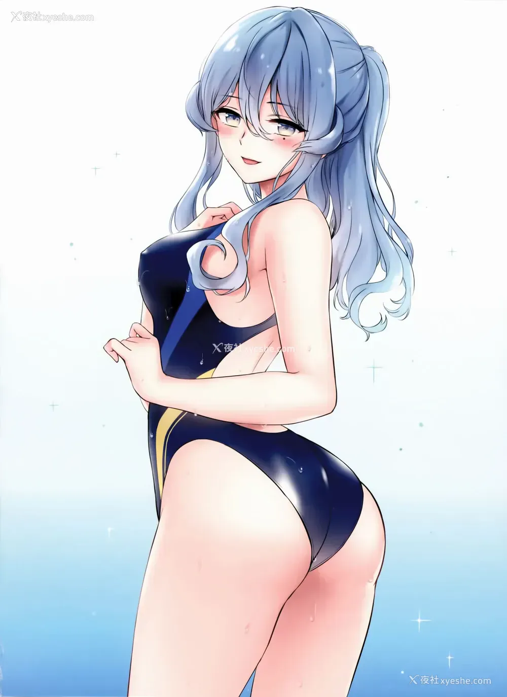 3P - (C97) [七色のねりぶくろ (七色风香)] ゴトちゃんとプールサイドで (舰队これくしょん -舰これ-) [中国翻訳]