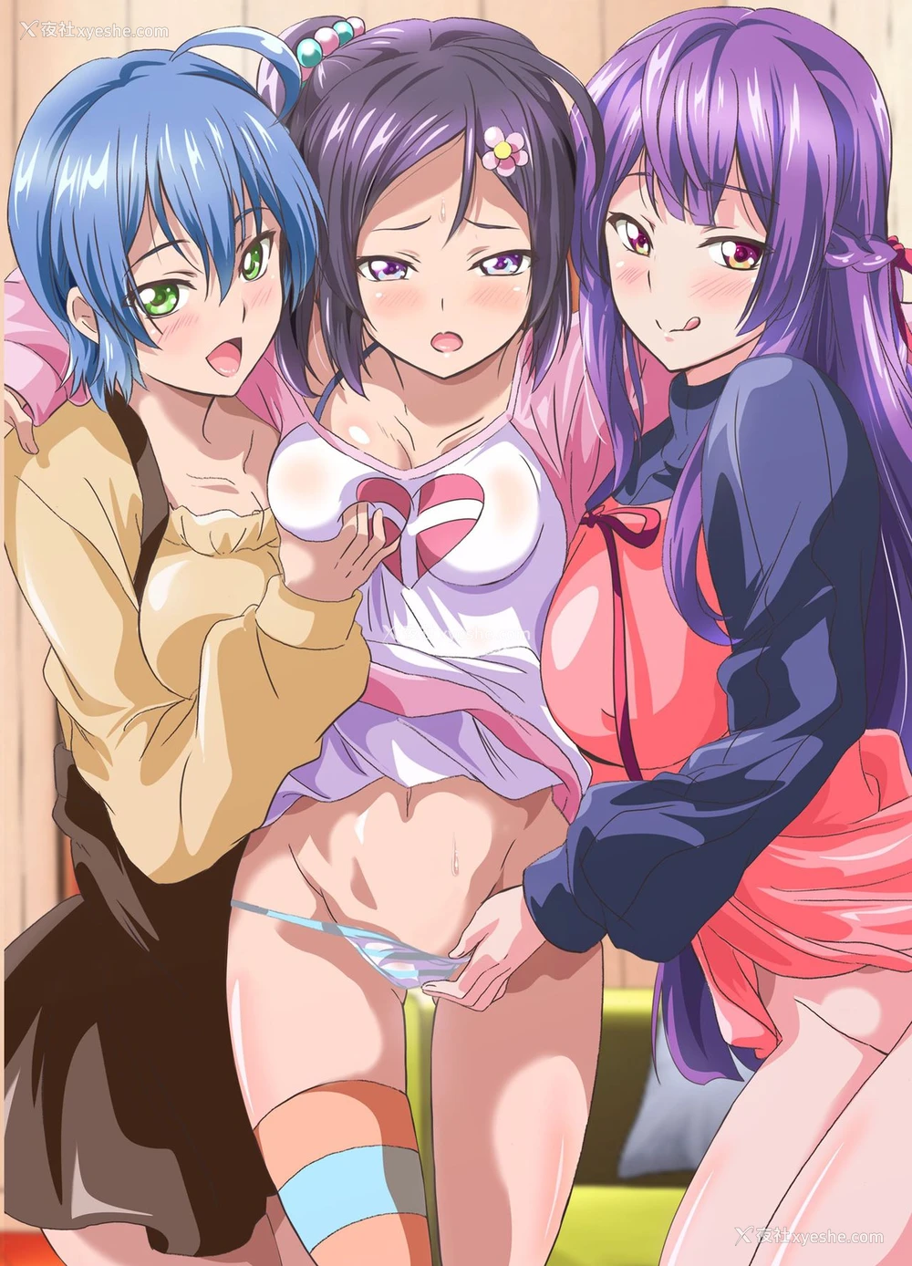 2P - [NCP (鹫冢翔)] 快楽に堕ちる母娘～嫌いなアイツの绝伦チ〇ポで快楽に堕ちた私达