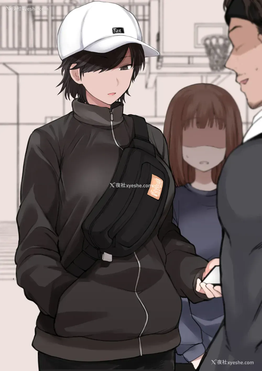 7P - [テラス MC] ボーイッシュ高身长スポーツ女子の絵