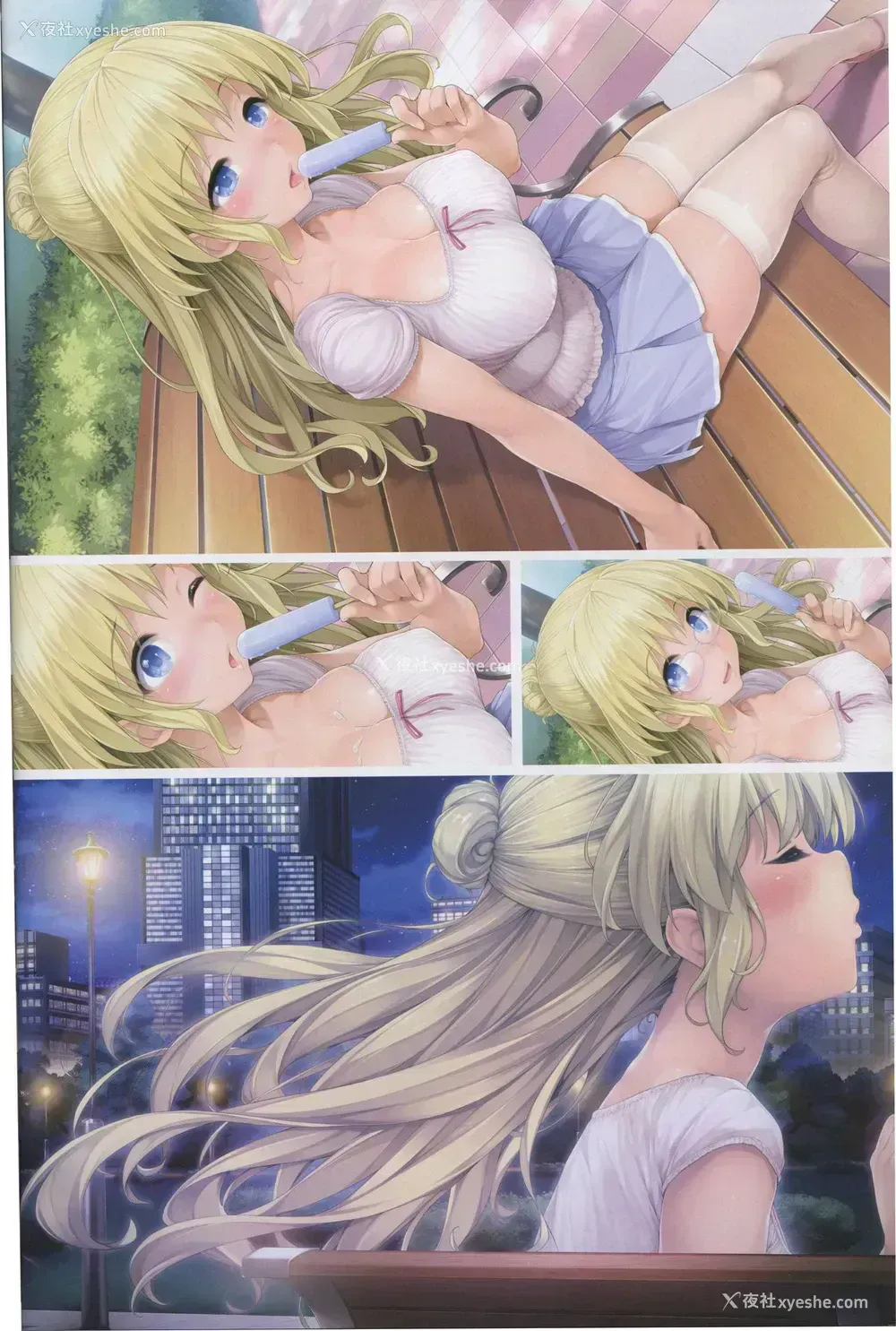 19P - [NEKO WORK H (石恵)] LOVE CUBE ART WORKS [中国语]