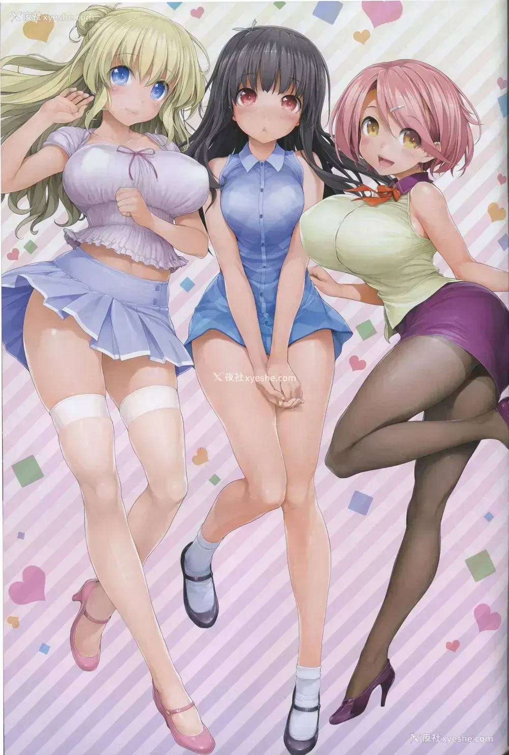 4P - [NEKO WORK H (石恵)] LOVE CUBE ART WORKS [中国语]