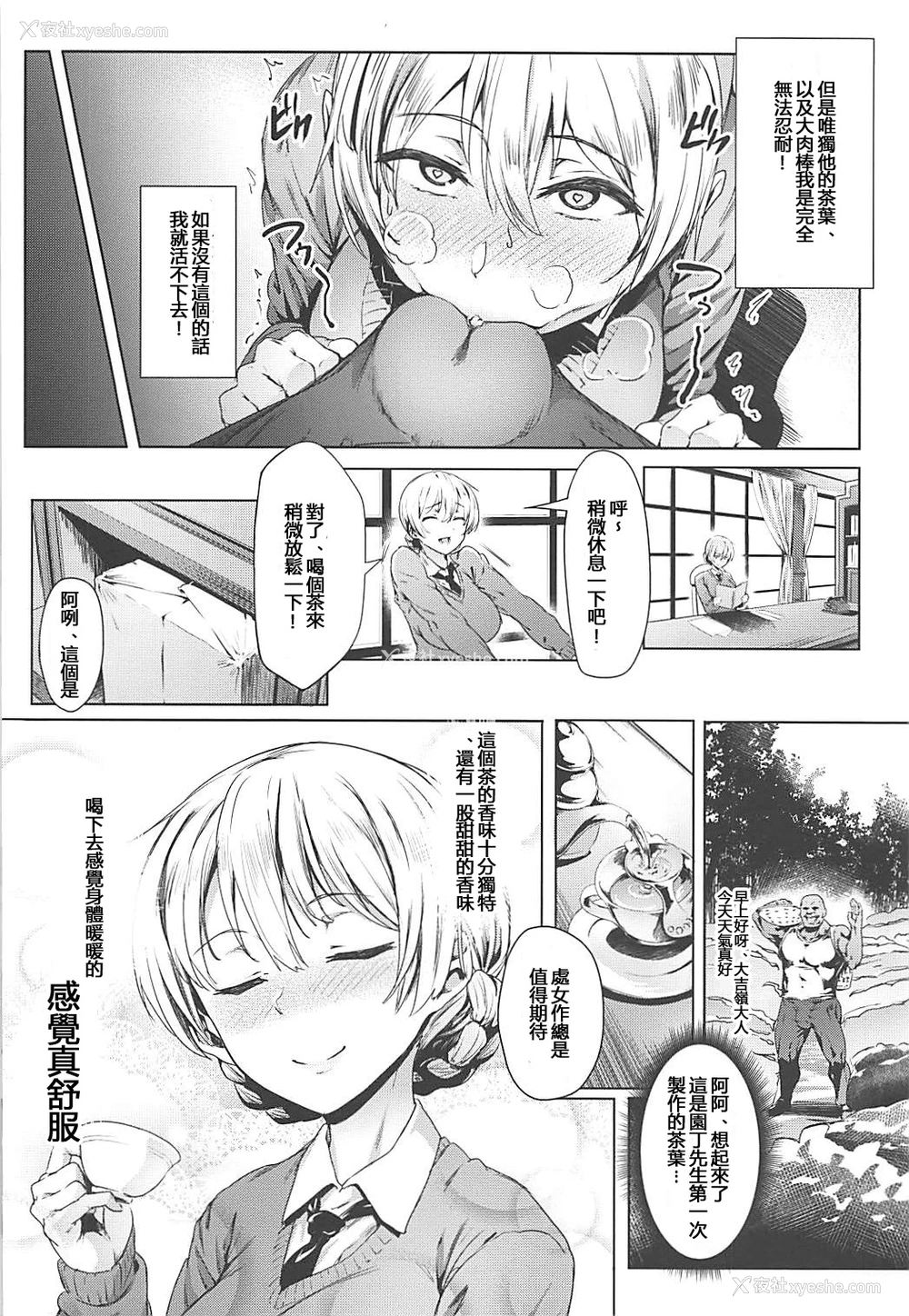 3P - (COMIC1☆13) [セシウムP (赤セイリュウ)] ダージリンの秘蜜茶会 (ガールズ&パンツァー) [中国翻訳]