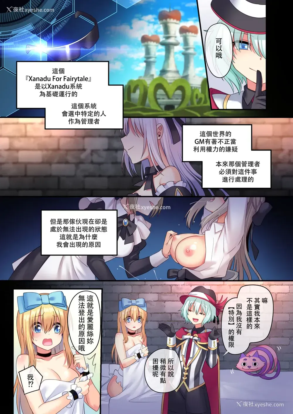 6P - [矢印キー (Meito)] 仮想童话は危険がいっぱい!?梦见がちな少女编3 [中国翻訳] [DL版]