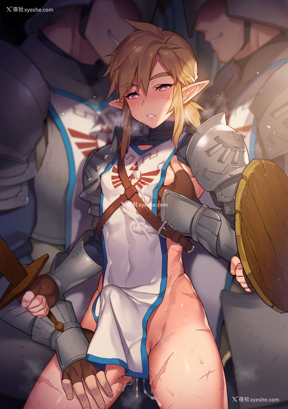 2P - [もりっとこけ (もり苔)] 训练兵の受难 (ゼルダの伝说)