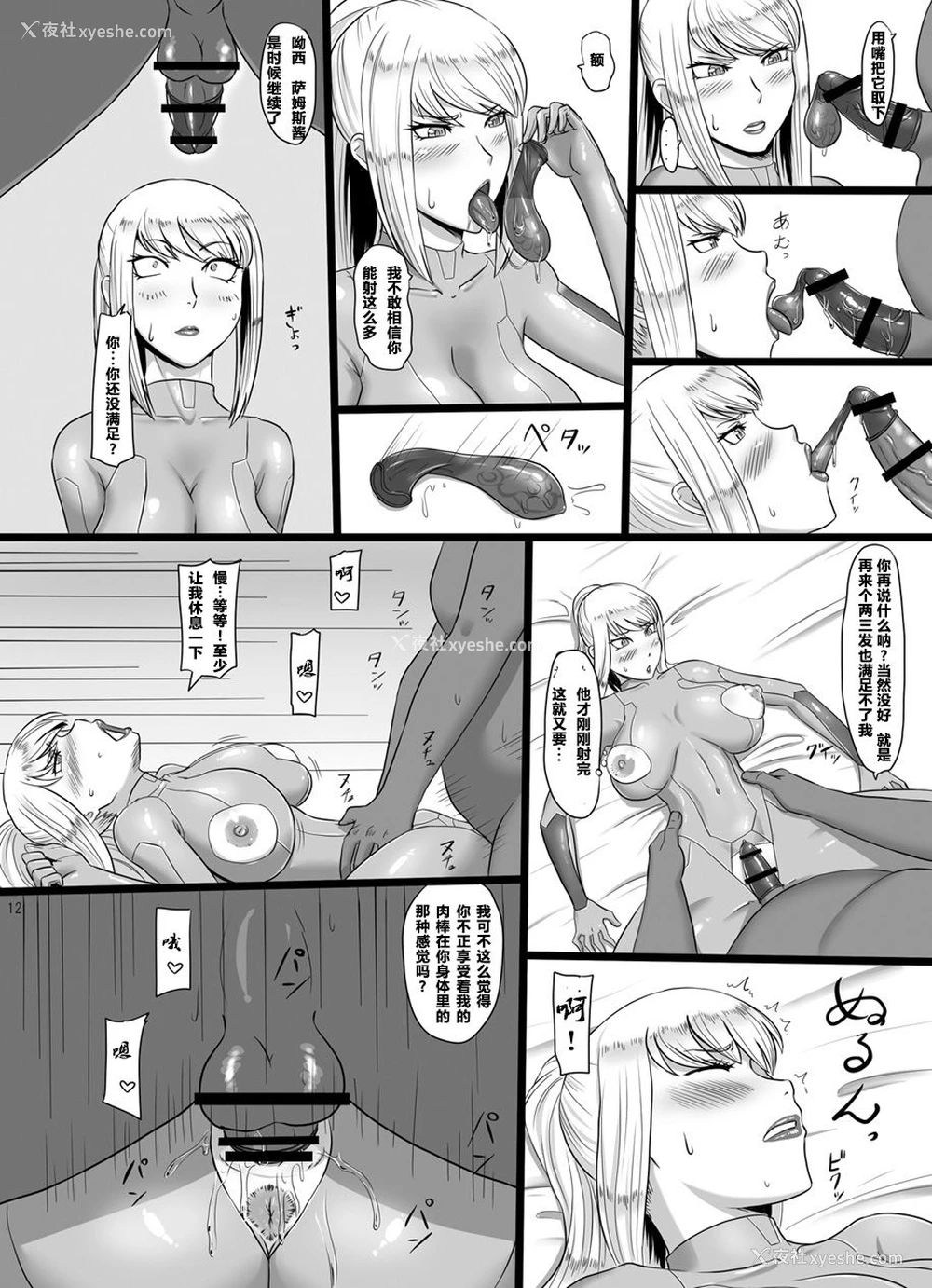 10P - [御姉狂 (ML)] ハメトロイド (メトロイド) [中国翻訳] [DL版]