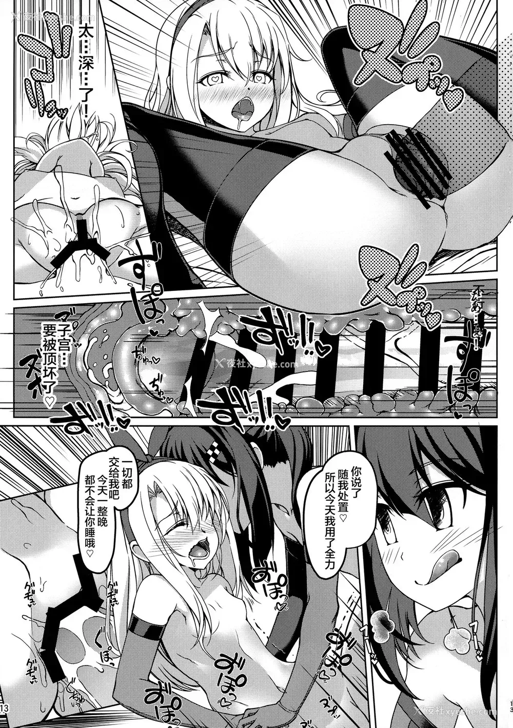 12P - (C95) [星间ヒッチハイカー (劔城蓝)] SHG:06 (Fate/kaleid liner プリズマ☆イリヤ) [中国翻訳]