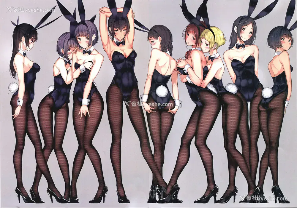 4P - (C90) [蔵鸭 (月ノ轮ガモ)] BUNNY IROIRO [中国翻訳]