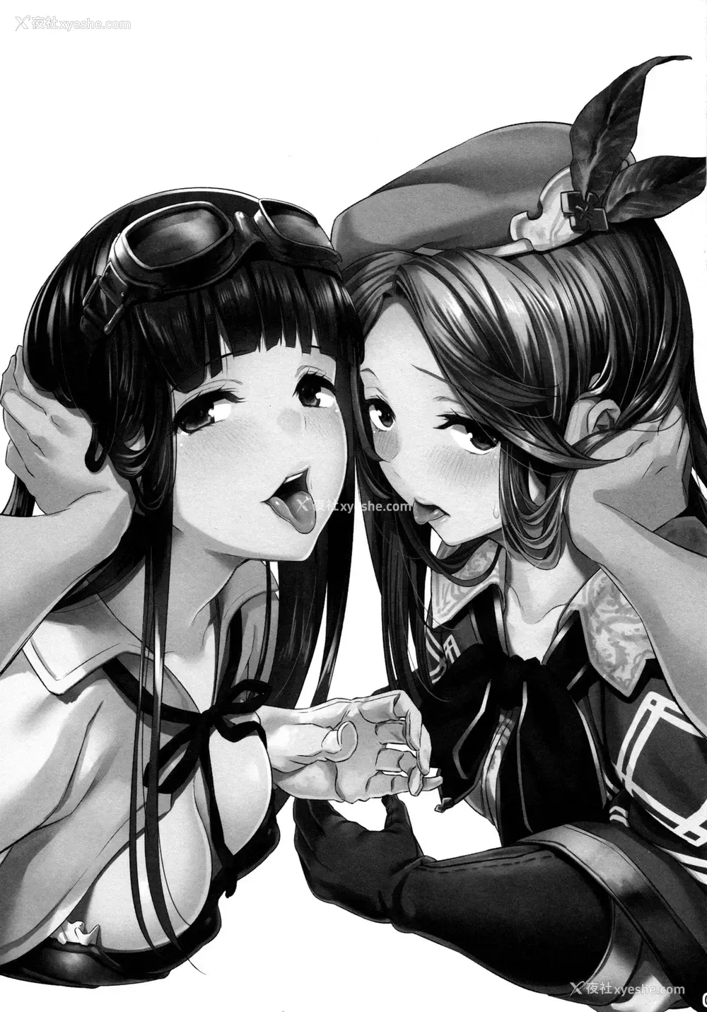 3P - (COMIC1☆11) [Pale Scarlet (松河)] ジャスミンとジェシカと (グランブルーファンタジー) [中国翻訳]
