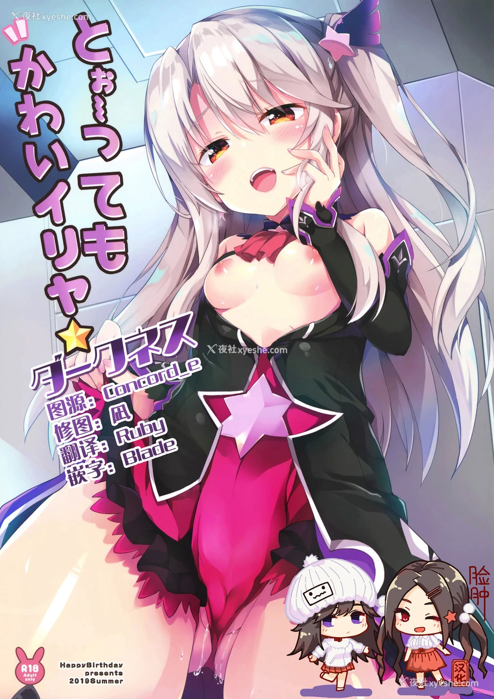 1P - (C96) [HappyBirthday (丸ちゃん。)] とぉ～ってもかわいイリヤ ダークネス (Fate/Grand Order) [中国翻訳]