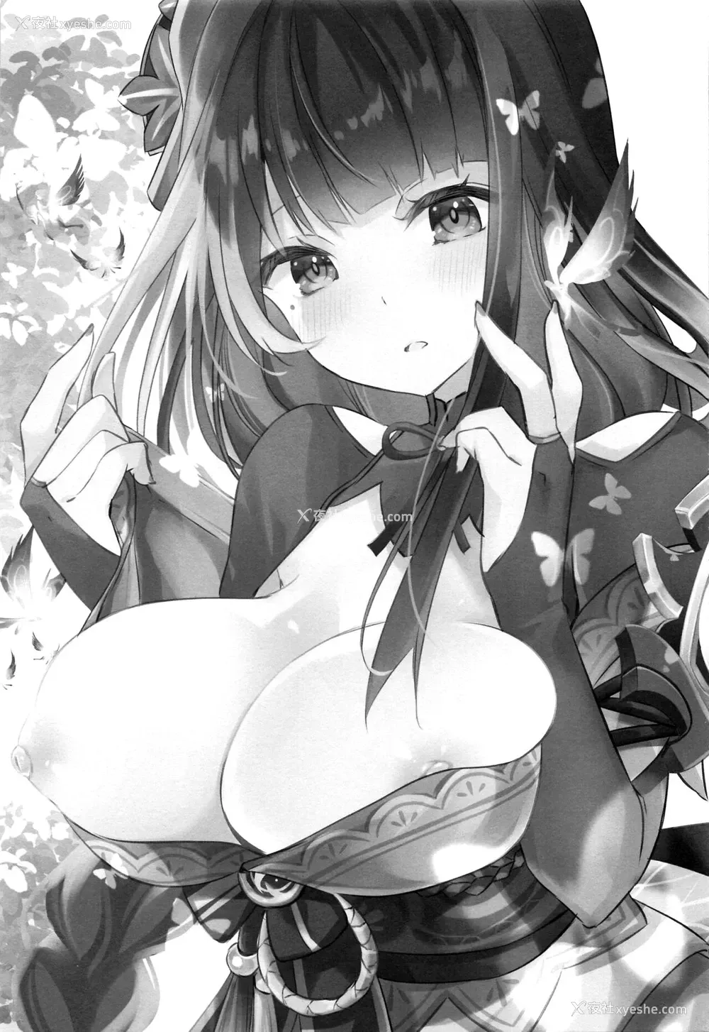 2P - (こみトレ39) [SANDAN (くるん)] 雷电将军は梦心地 (原神) [中国翻訳]