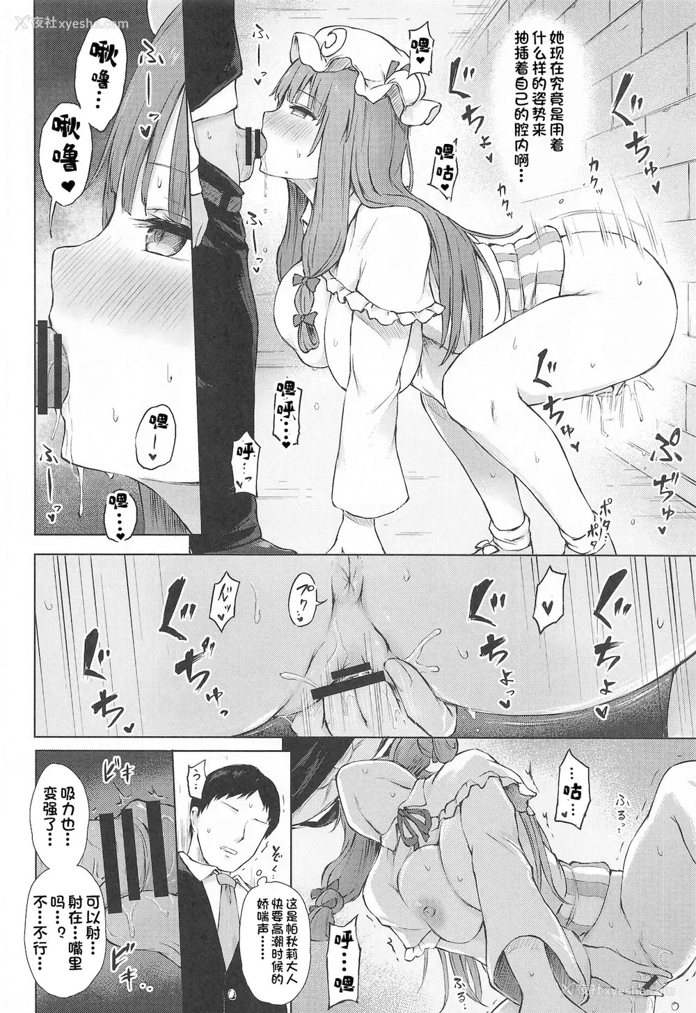 11P - (秋季例大祭8) [てこめんち (てち)] パチュリー・ノーレッジ快発记录II (东方Project) [中国翻訳]