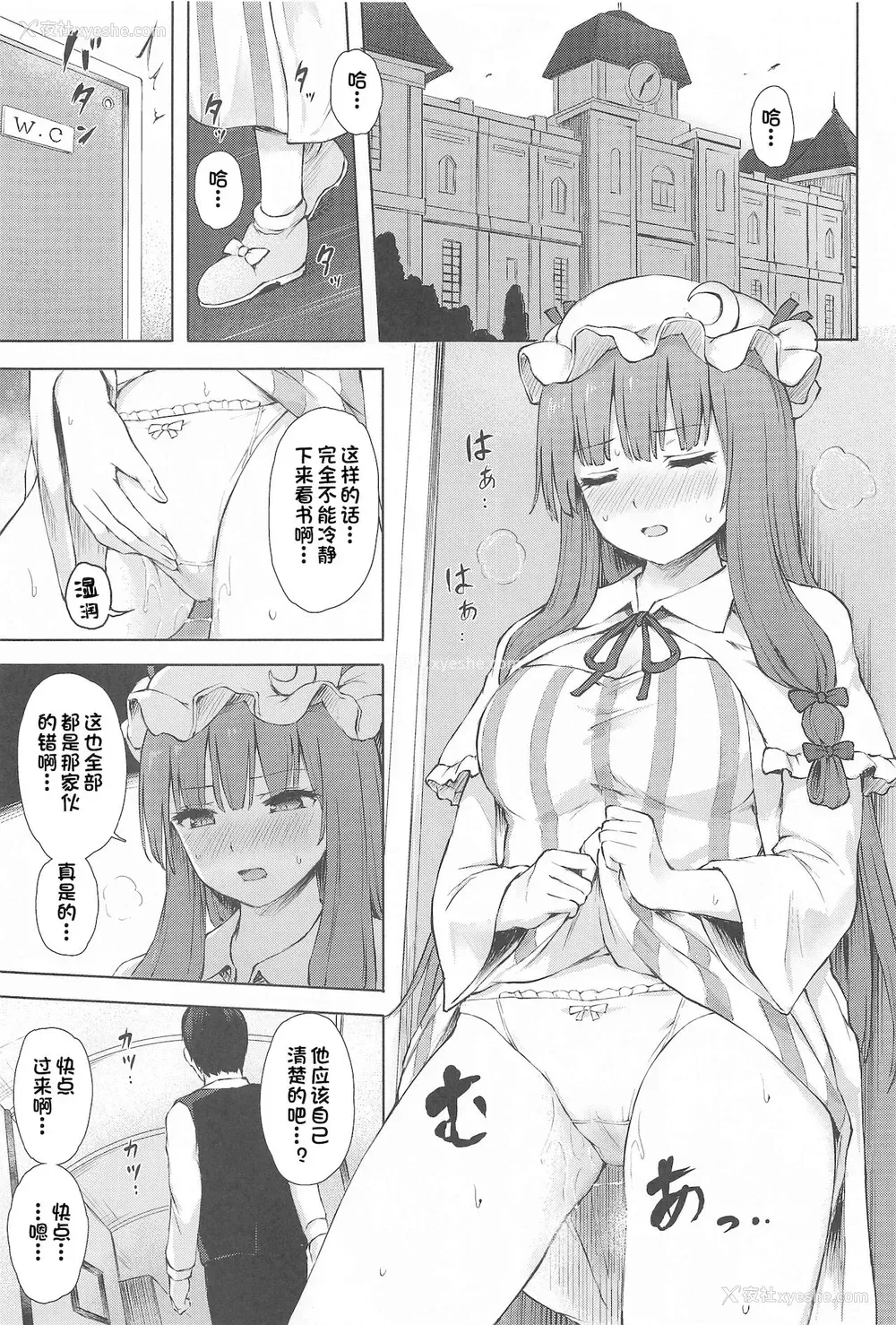 2P - (秋季例大祭8) [てこめんち (てち)] パチュリー・ノーレッジ快発记录II (东方Project) [中国翻訳]