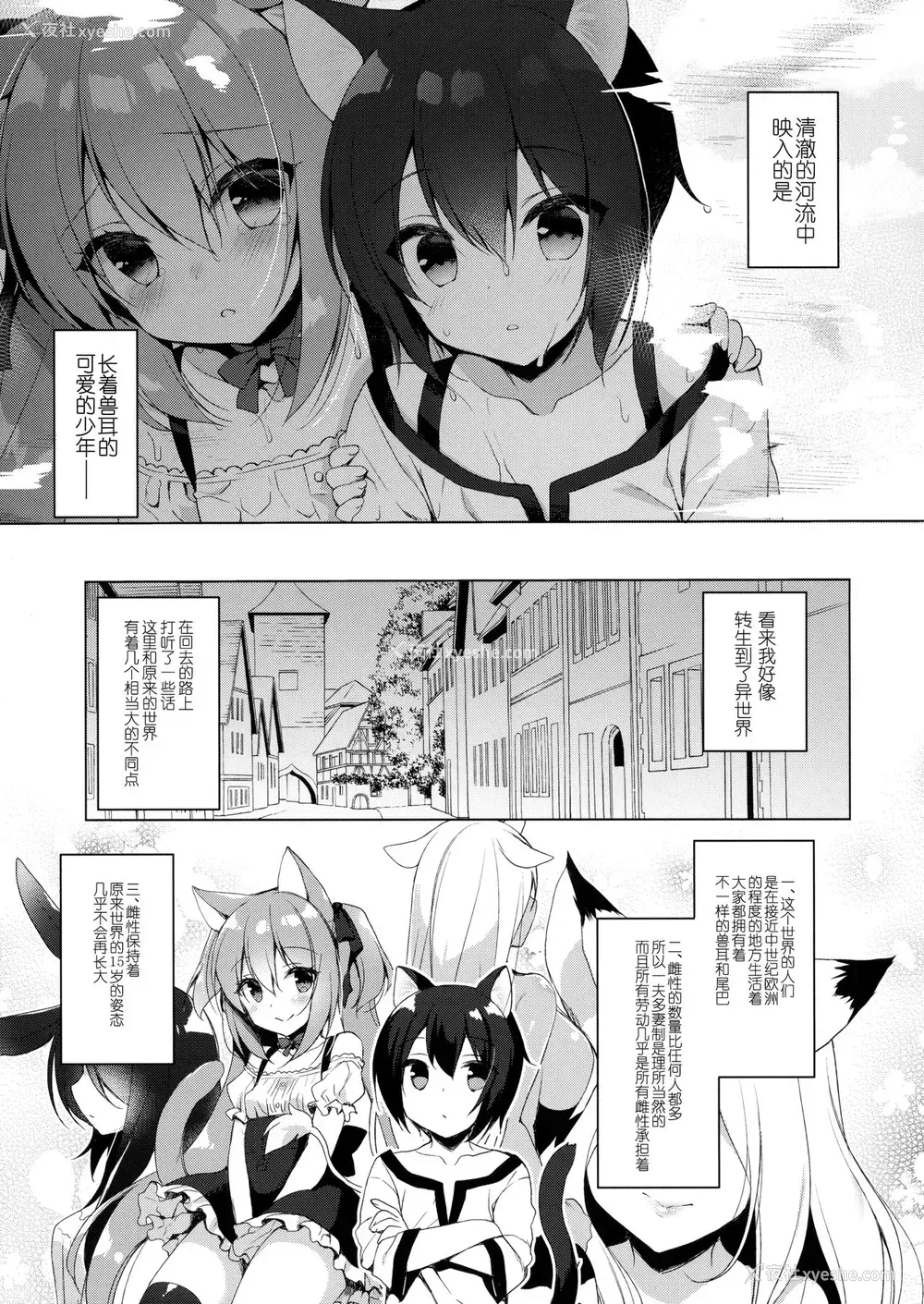 5P - (C93) [23.4ド (イチリ)] ボクの理想の异世界生活 [中国翻訳]