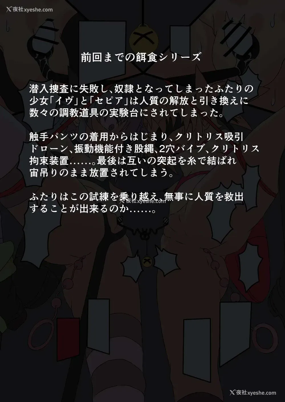 2P - [デベロッパーズ (长そで)] ふたりは调教ゲームの饵食になりました。 [中国翻訳]