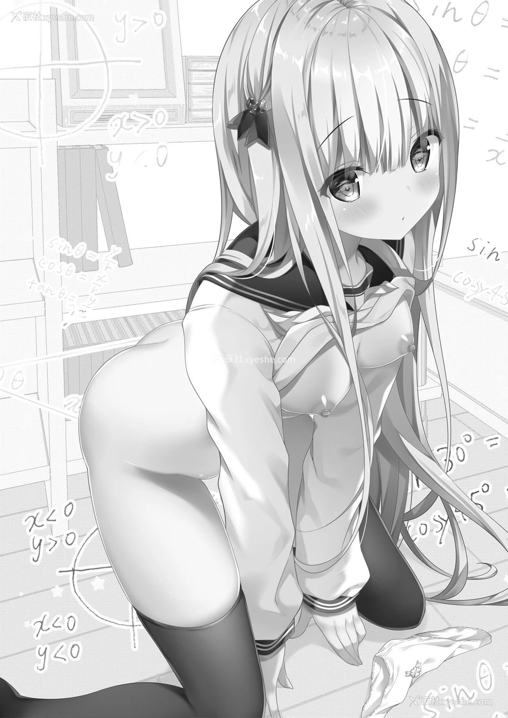 3P - [きのこのみ (kino)] りなちゃん恋爱方程式～家庭教师を诱惑えっち～ [中国翻訳] [DL版]