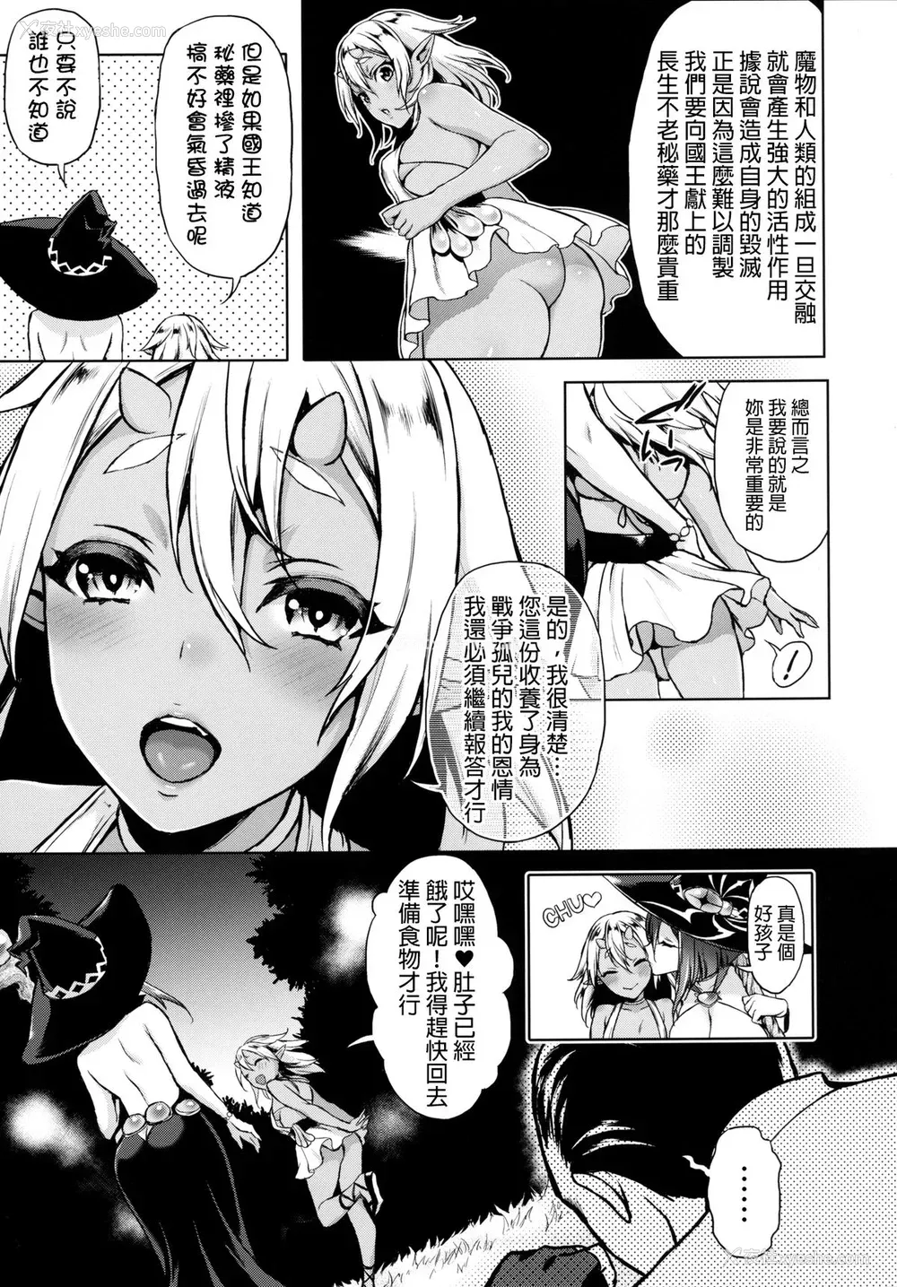 12P - (C86) [Heavy Bunny Addiction (うさぎなごむ)] 搾り魔女 [中国翻訳]