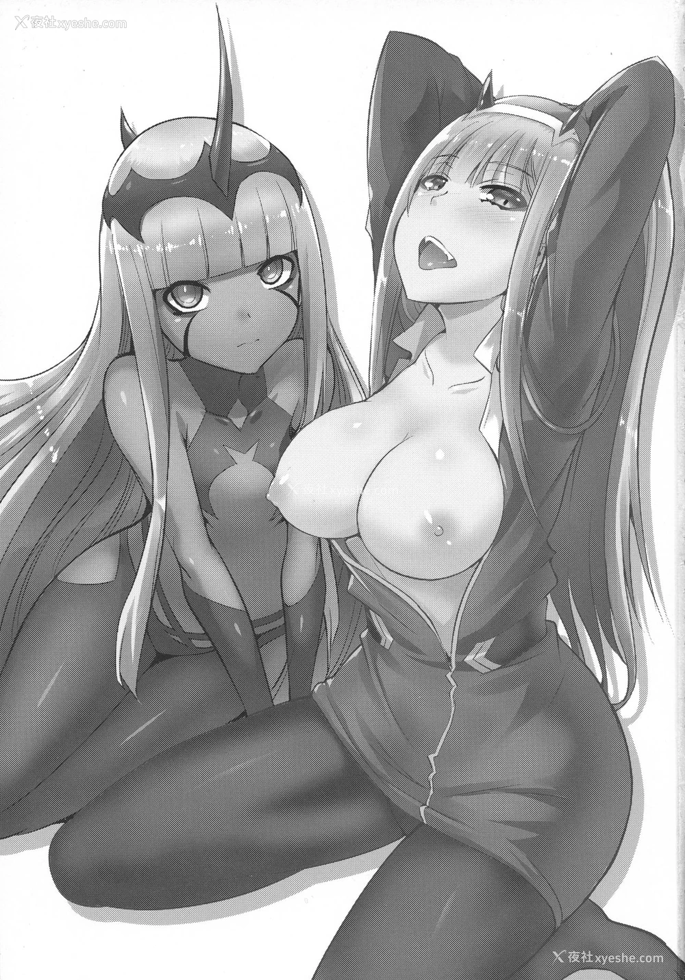 2P - (C94) [Once Only (猫伊光)] ダーリン・イン・ザ・ワン&ツー (ダーリン・イン・ザ・フランキス) [中国翻訳]