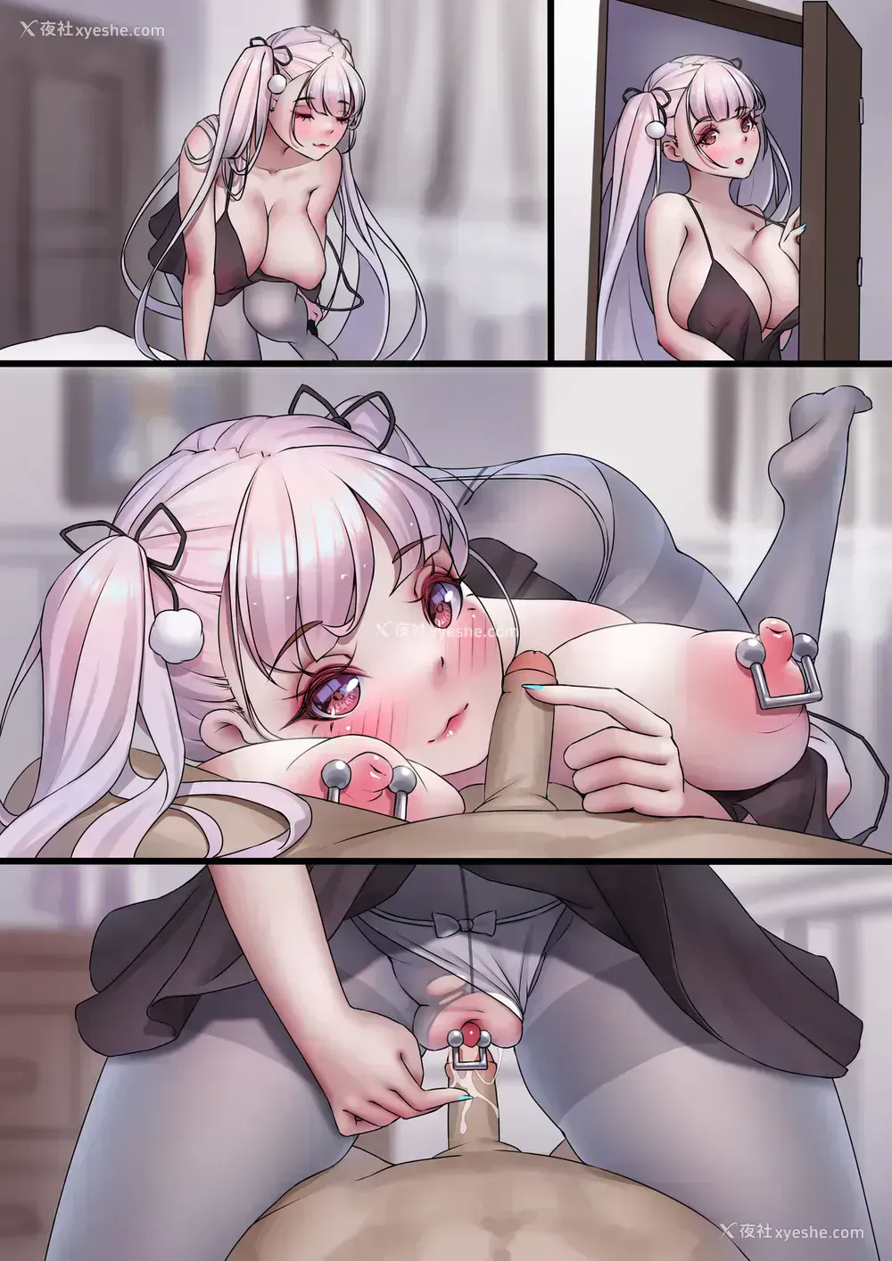 22P - [Rhasta] 肉欲に溺れた変态ドM秘书舰 (アズールレーン) [中国语]