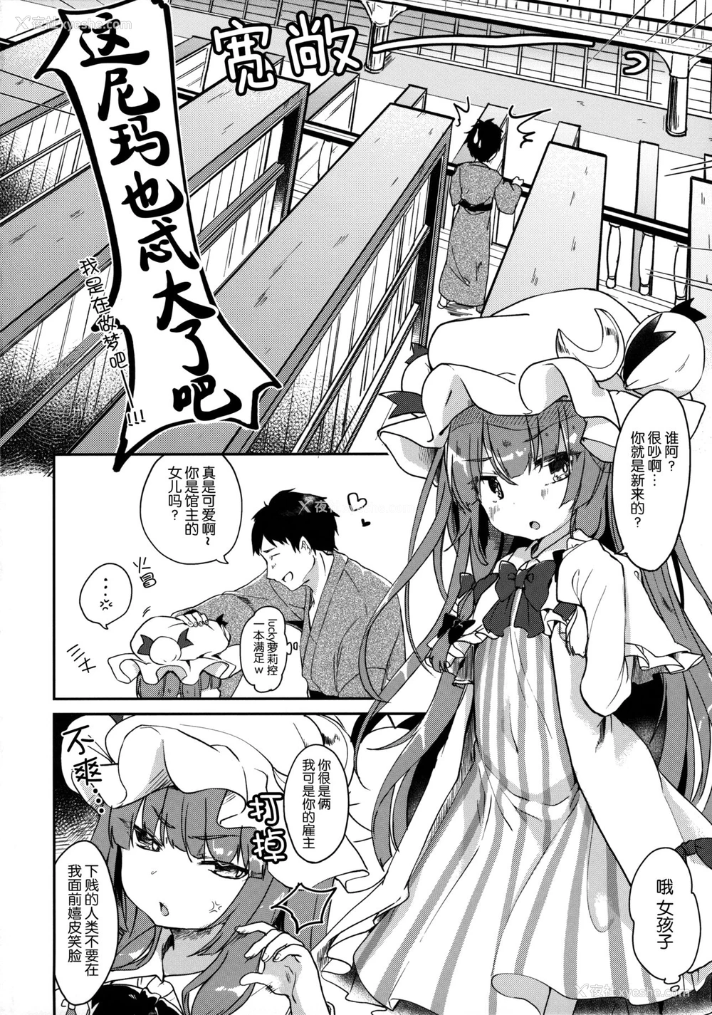 3P - (C90) [毛玉牛乳 (玉之けだま)] からくちパチュリーさま (东方Project) [中国翻訳]