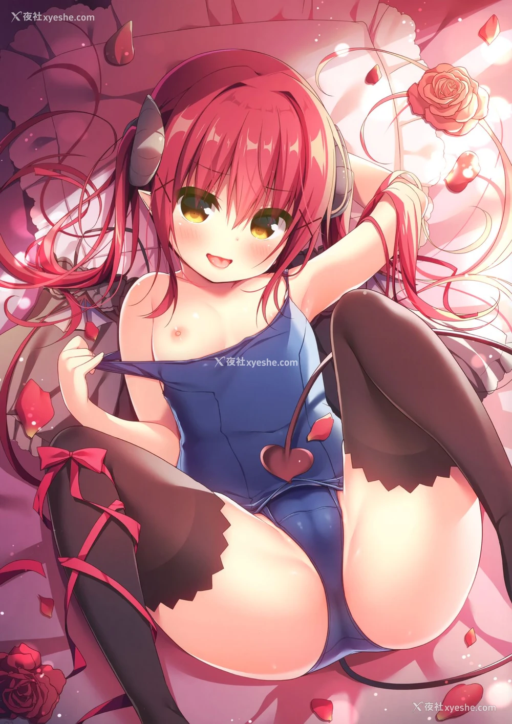 2P - (C97) [うなぎやさん (花宫なつか)] サキュバスちゃんのひまつぶし [中国翻訳]