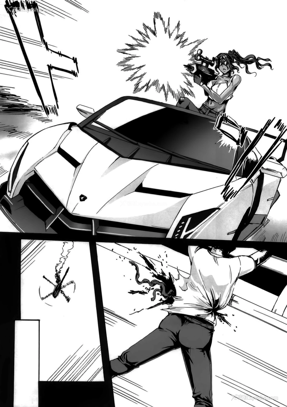12P - (C85) [MAIDOLL (飞燕)] KISS OF THE DEAD 5 (学园黙示录 HIGHSCHOOL OF THE DEAD) [中国翻訳]