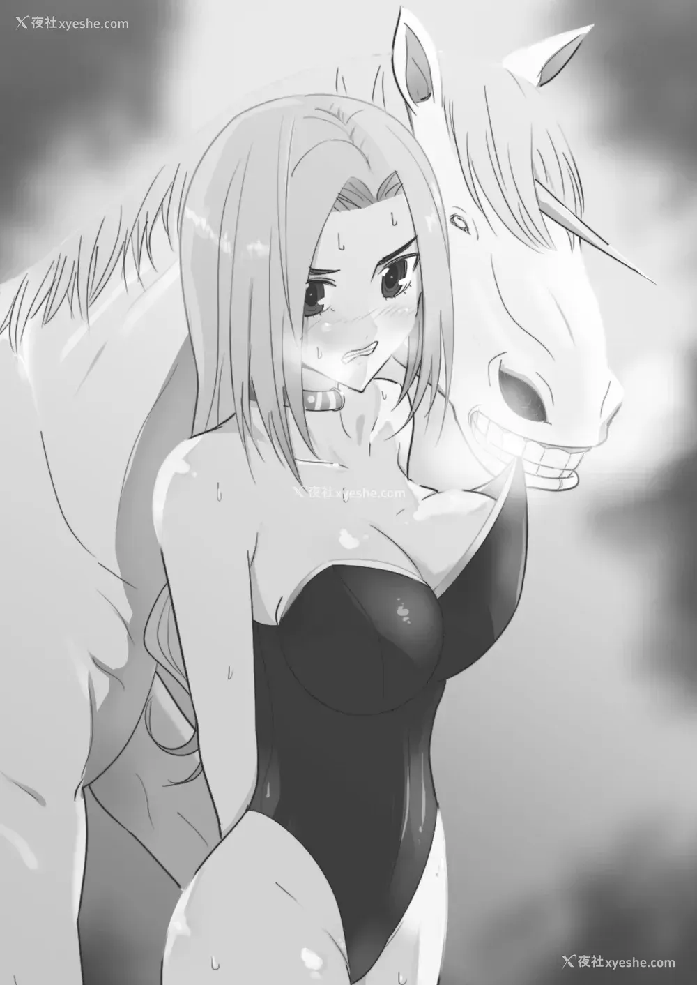2P - [フレイア] 爱马にハメられた女骑士 [中国翻訳]