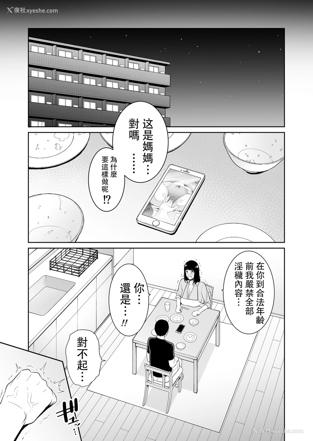 8P - [三崎 (gonza)] 息子に跨る日 ～母と息子のハメ撮り记录