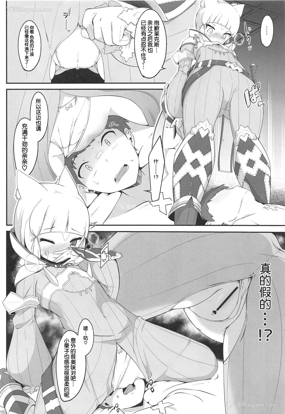 11P - (COMIC1☆15) [じゃじゅじょ (じょぶじゅん。)] 梦ノ濡色 (ゼノブレイド2) [中国翻訳]