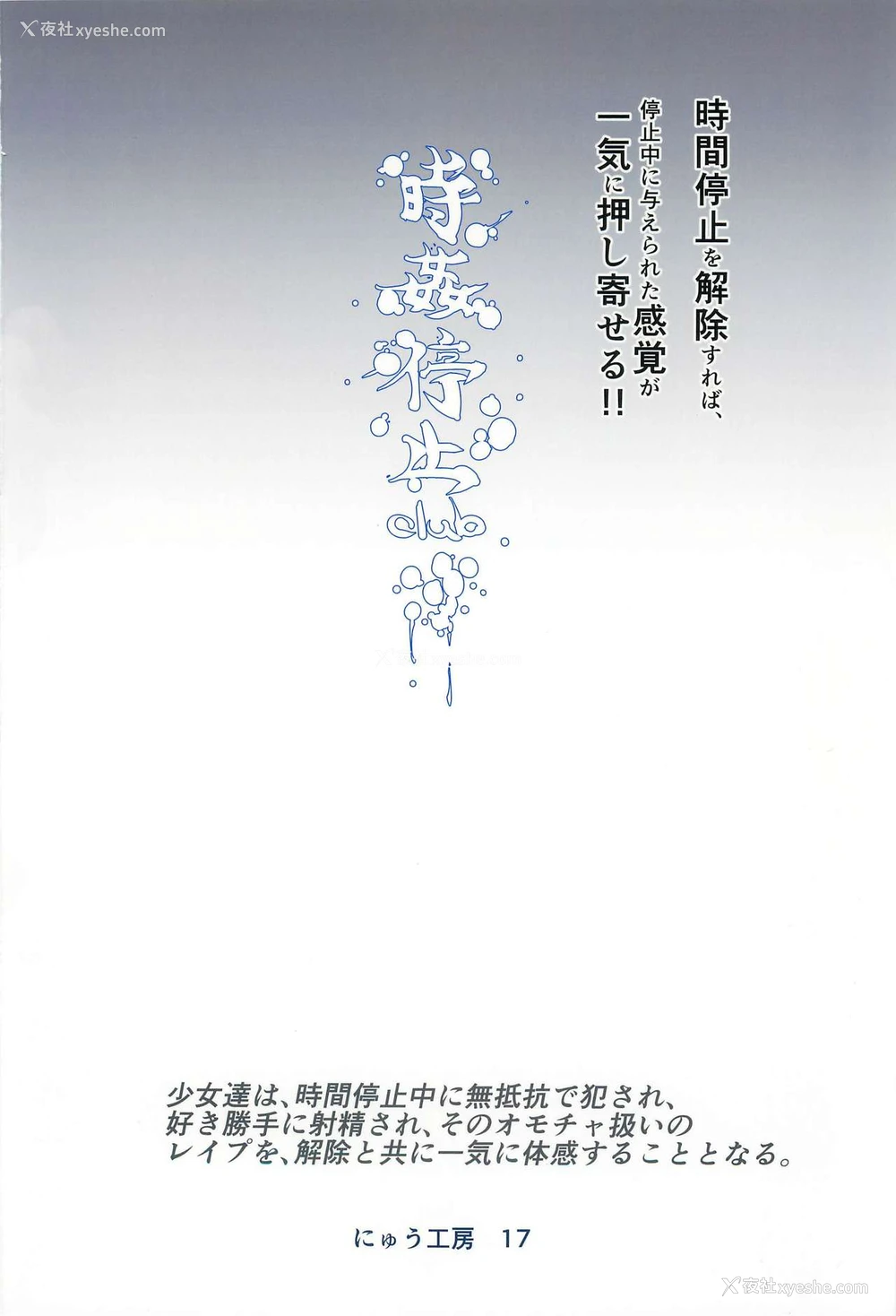 30P - (C88) [にゅう工房 (にゅう)] 幻想郷时奸停止club 如月 (东方Project) [中国翻訳]