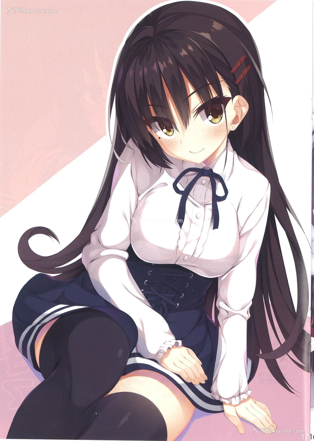 18P - (C99) [カシスかぼす (ありあ。)] 制服コスのナツメさんが可爱すぎて痴汉してしまった话。 (吃茶ステラと死神の蝶) [中国翻訳]