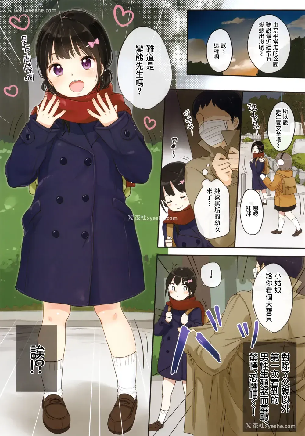 2P - (C95) [MeltdoWN COmet (雪雨こん)] チカンニチュウイ [中国翻訳]