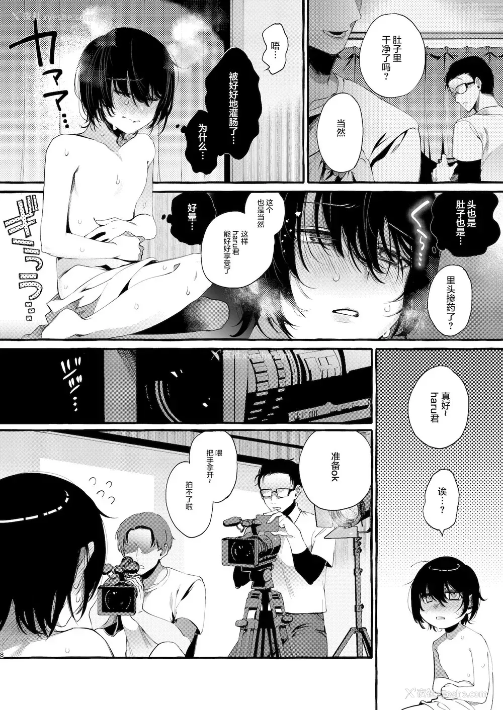 7P - [とても雑鱼 (すごく雑鱼)] マジックミラーとは闻いてない [中国翻訳]