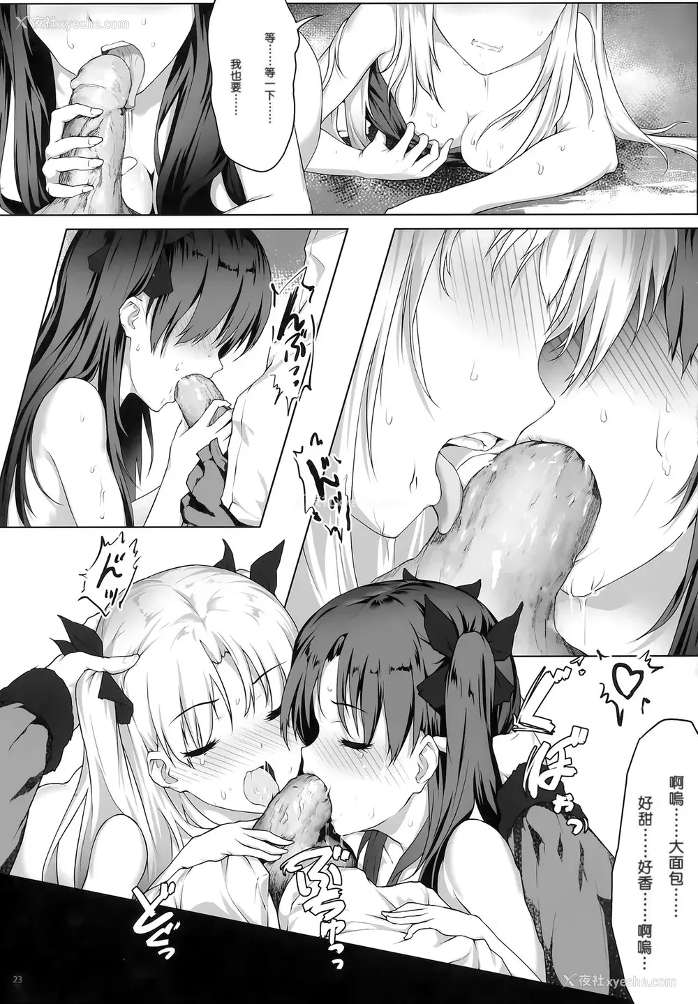 24P - (C94) [縄色ソナタ (Himitsu)] 天空と冥界の槛 (Fate/Grand Order) [中国翻訳] [无修正]