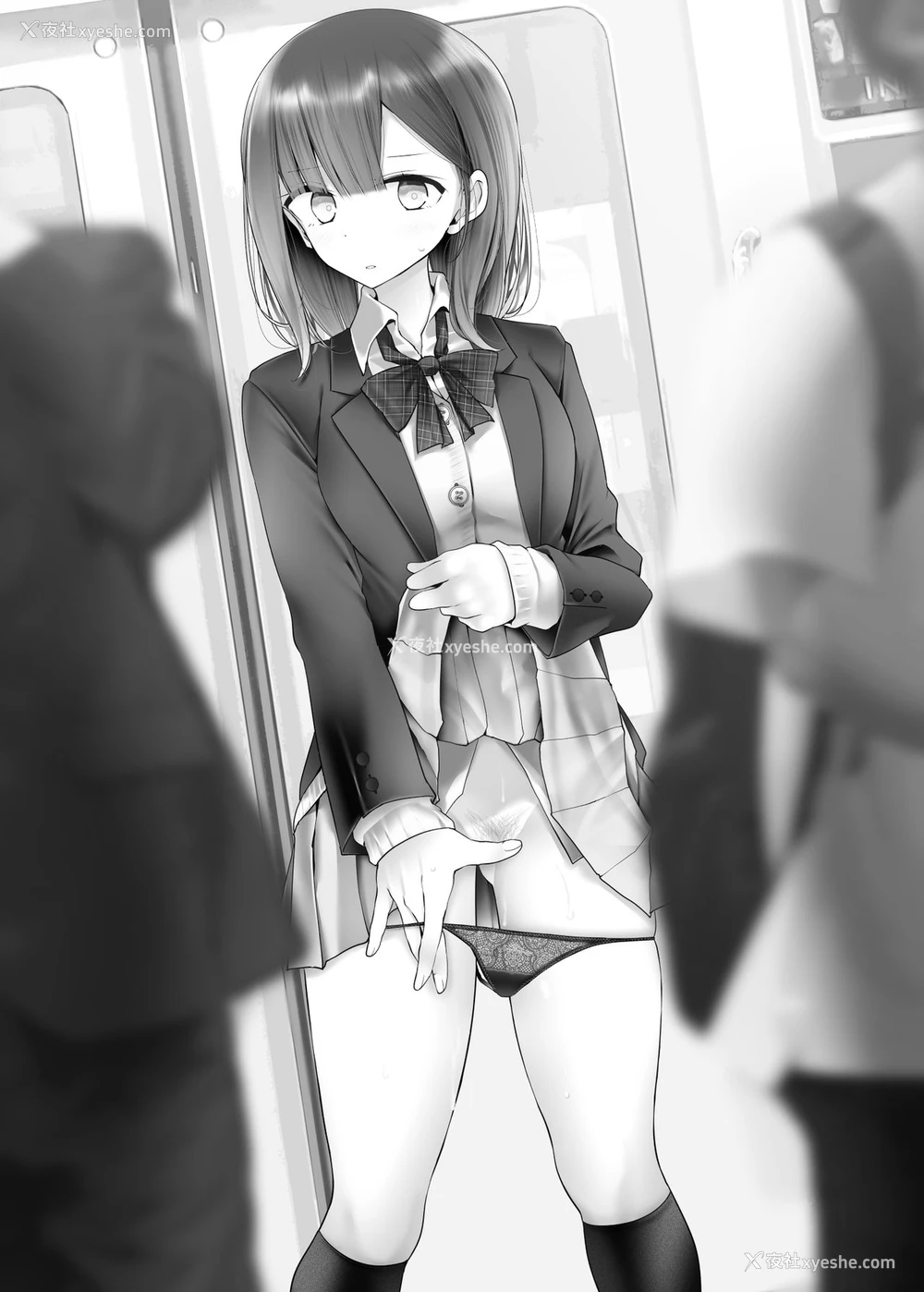 1P - [嘘つき屋 (大嘘)] 通勤道中であの娘がみだらな行为をしてくる话2 [中国翻訳] [DL版]