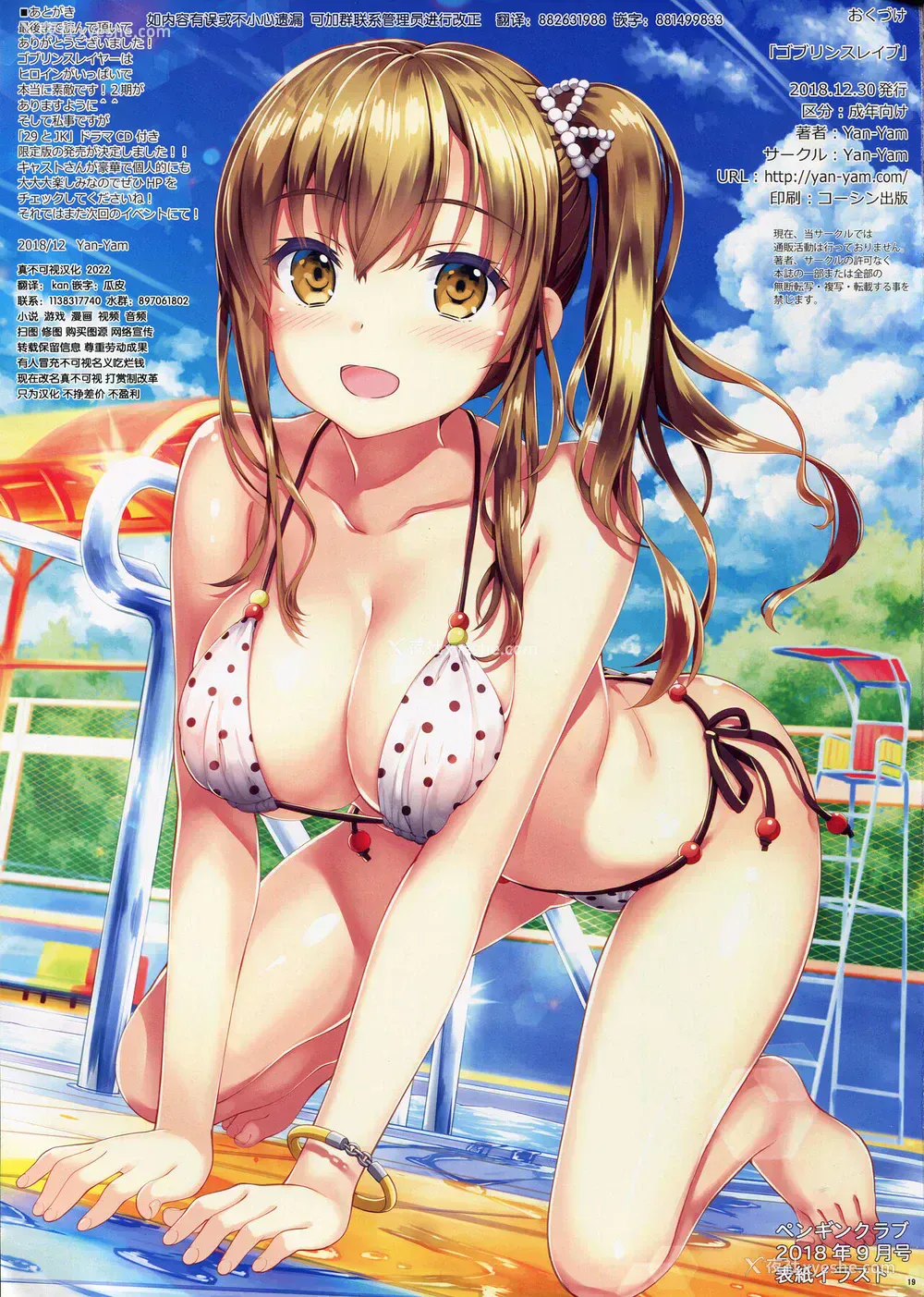 19P - (C95) [Yan-Yam] ゴブリンスレイブ (ゴブリンスレイヤー) [中国翻訳]
