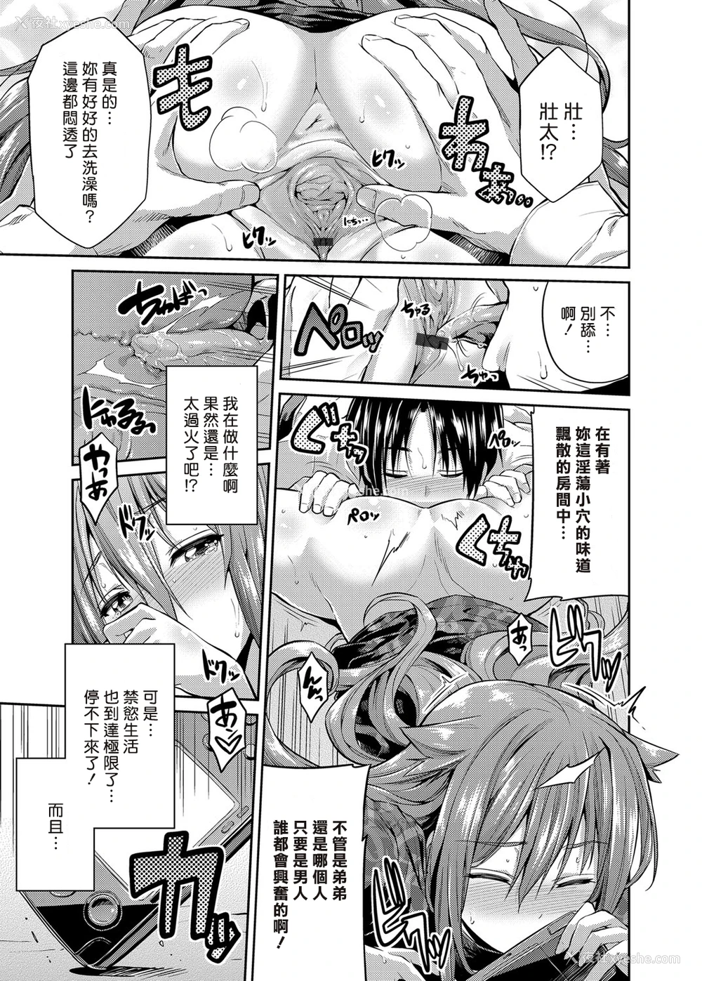 7P - [日月ネコ] ペットな姉の躾け方 (コミックグレープ Vol.24) [中国翻訳] [DL版]